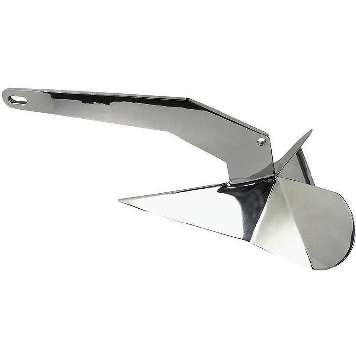 Seachoice 43840 Stainless Steel Plow Anchor, 14 lbs.