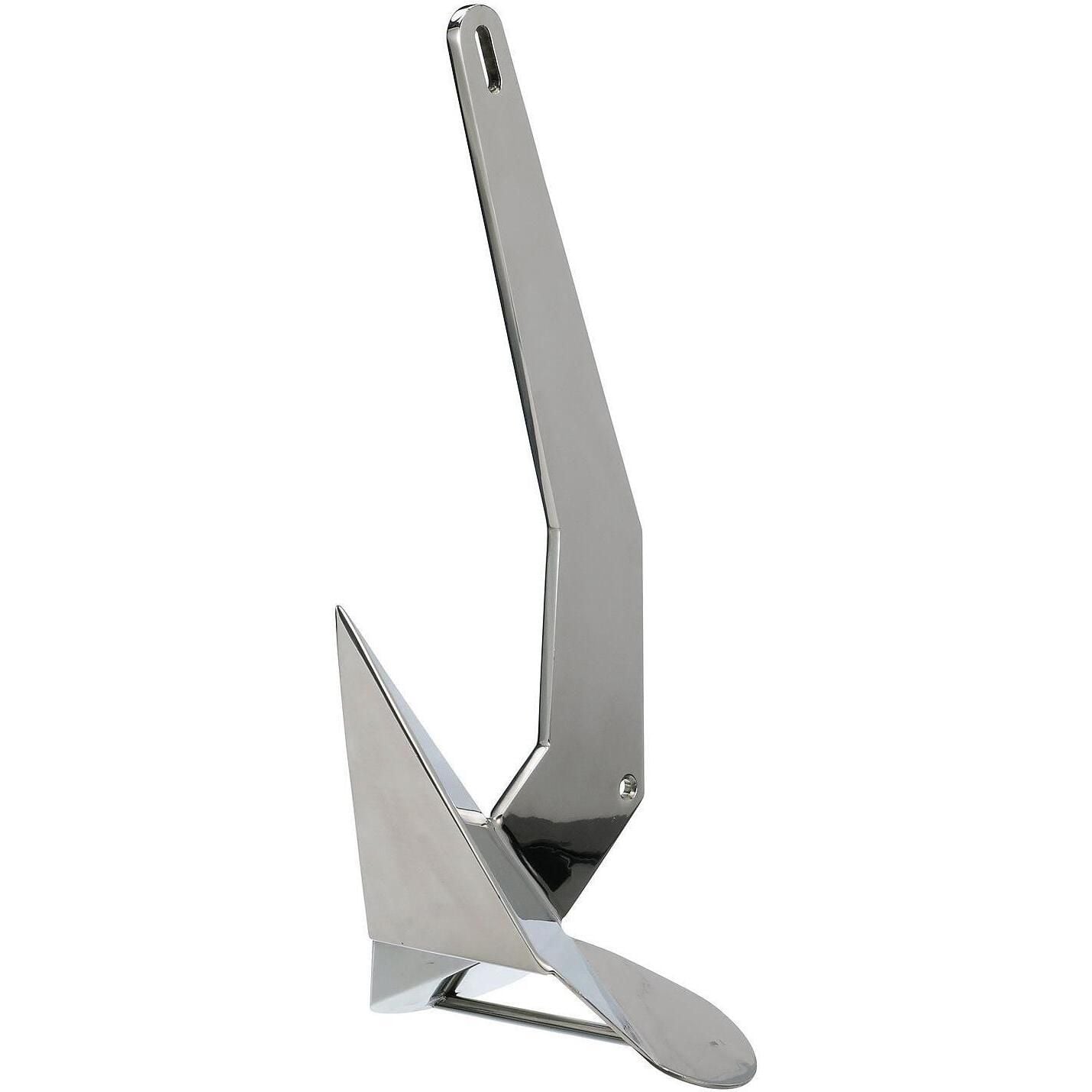 Seachoice 43850 Stainless Steel Plow Anchor, 22 lbs.