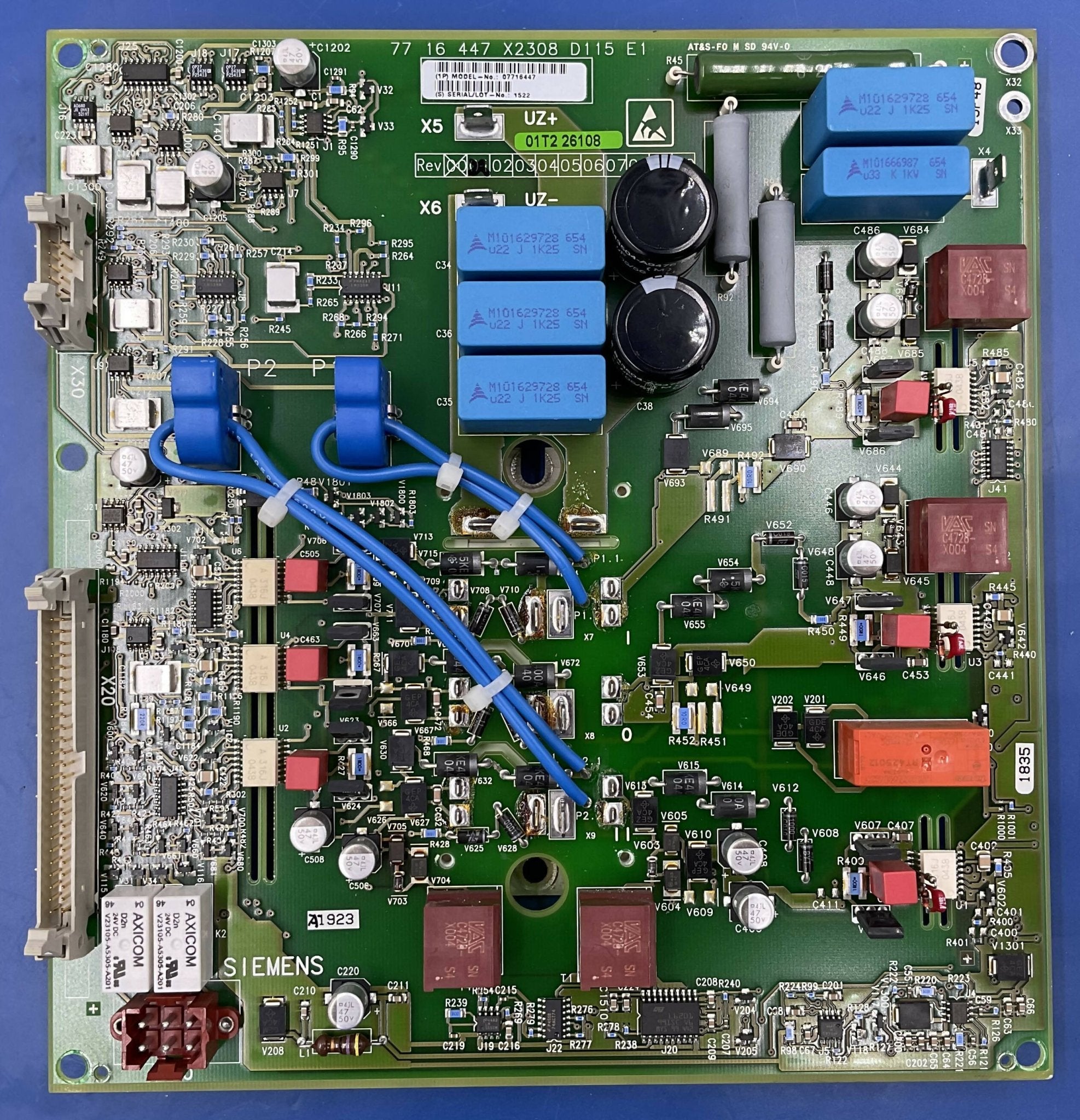 Siemens 7716447 - Starting Device D115 X-Ray Generator Interior | Alo Tech Solutions