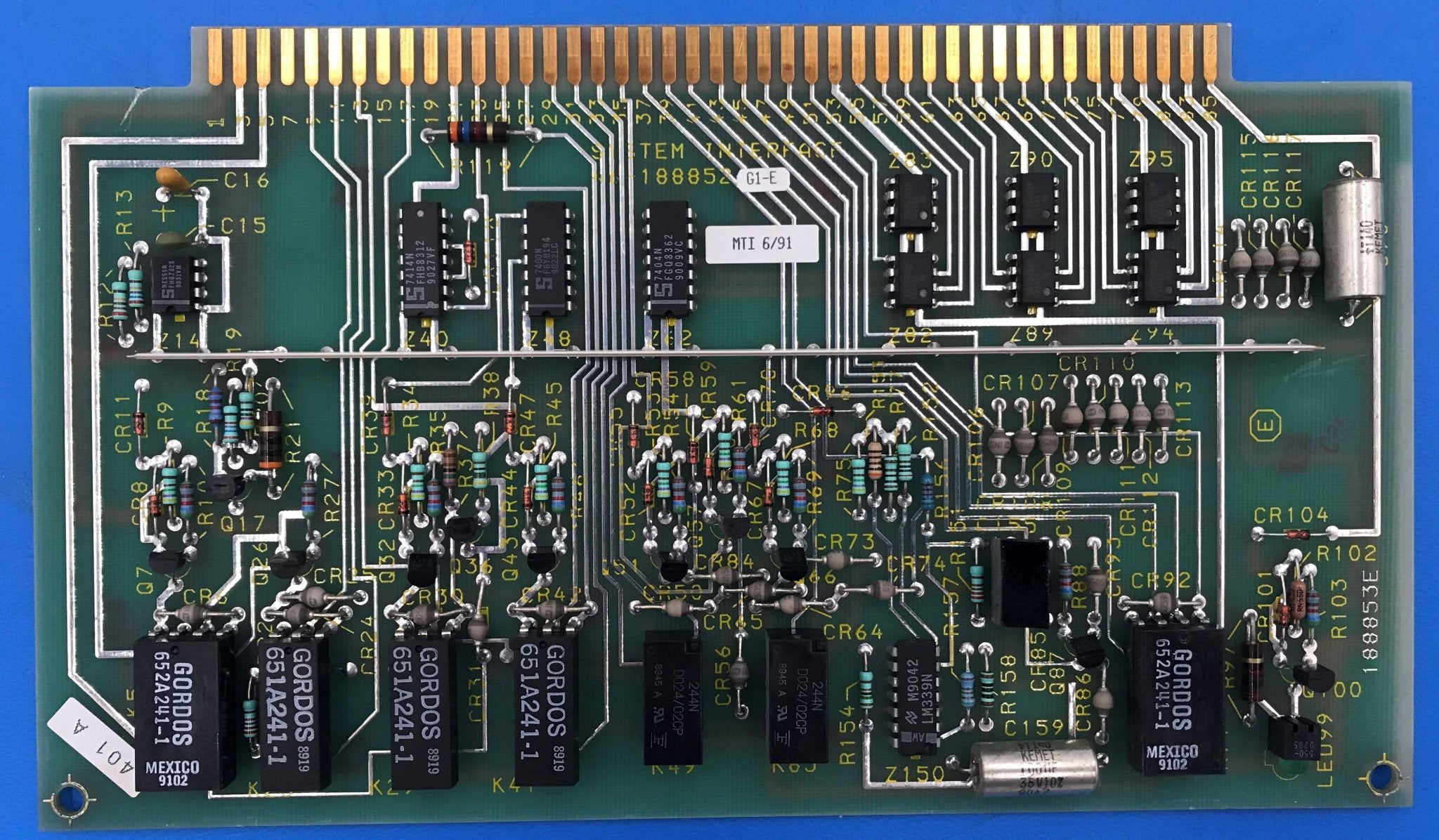 System Interface (46-188852 G1-E GE Advantx