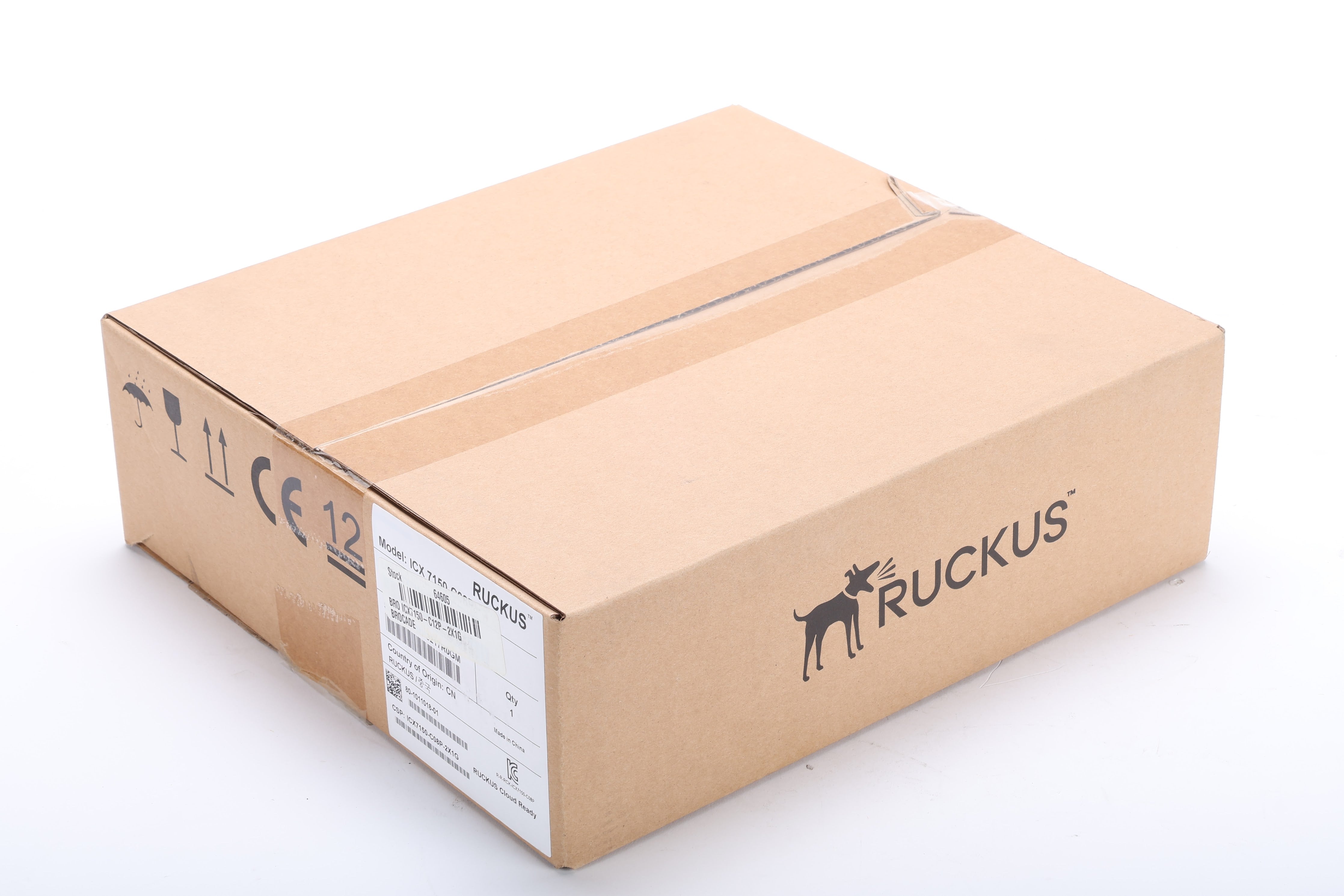 Ruckus ICX 7150-C08P 8-Port Managed Compact Switch ICX 7150-C08PC-2X1G - NEW