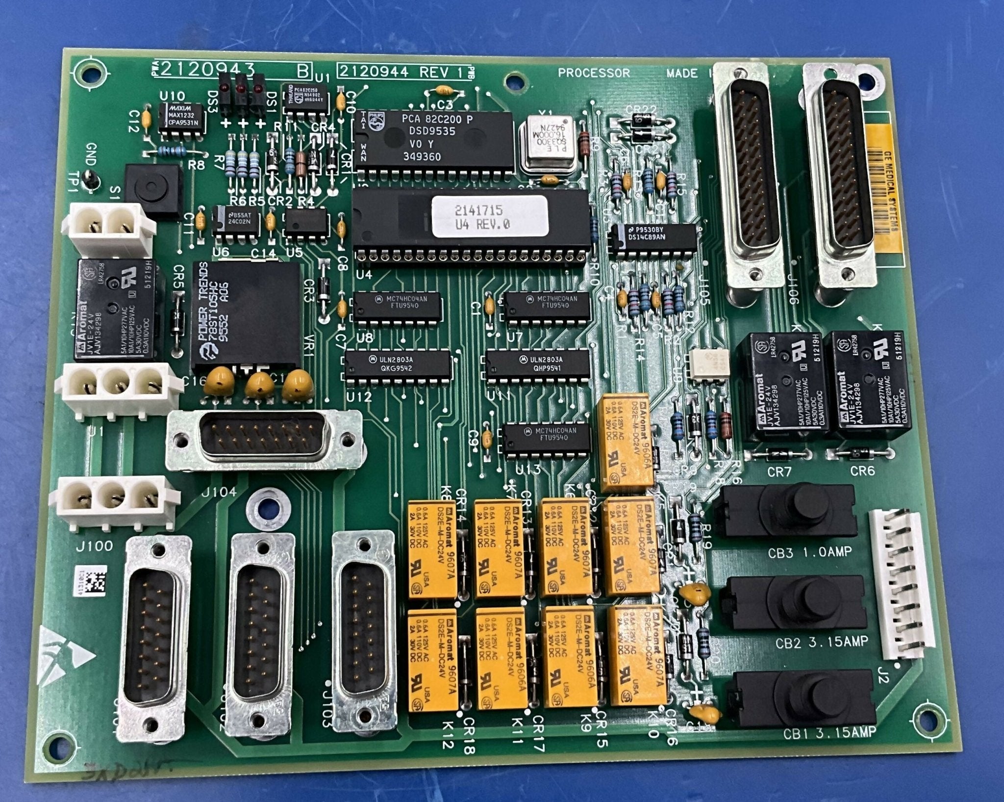 TOMO-LINK PROCESSOR BOARD (2120943/2120944 (Rev.B GE