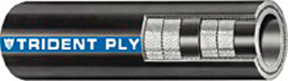 Trident Marine 200-2384 200 Series Ply Soft Wall Wet Exhaust & Water Hose 2 3/8", By the Ft