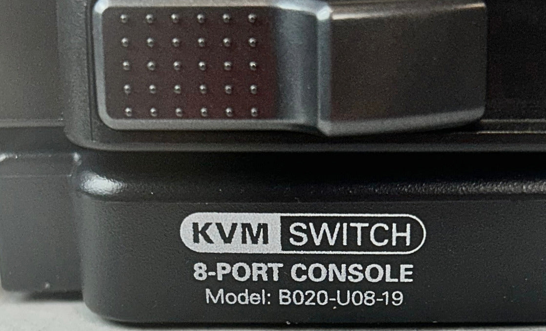 Tripp Lite B020-U08-19 8-Port KVM With Keyboard & 19 Inch LCD