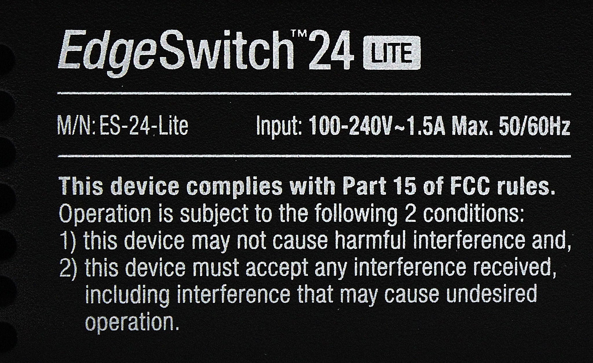 Ubiquiti ES-24-LITE EdgeSwitch 24 Lite