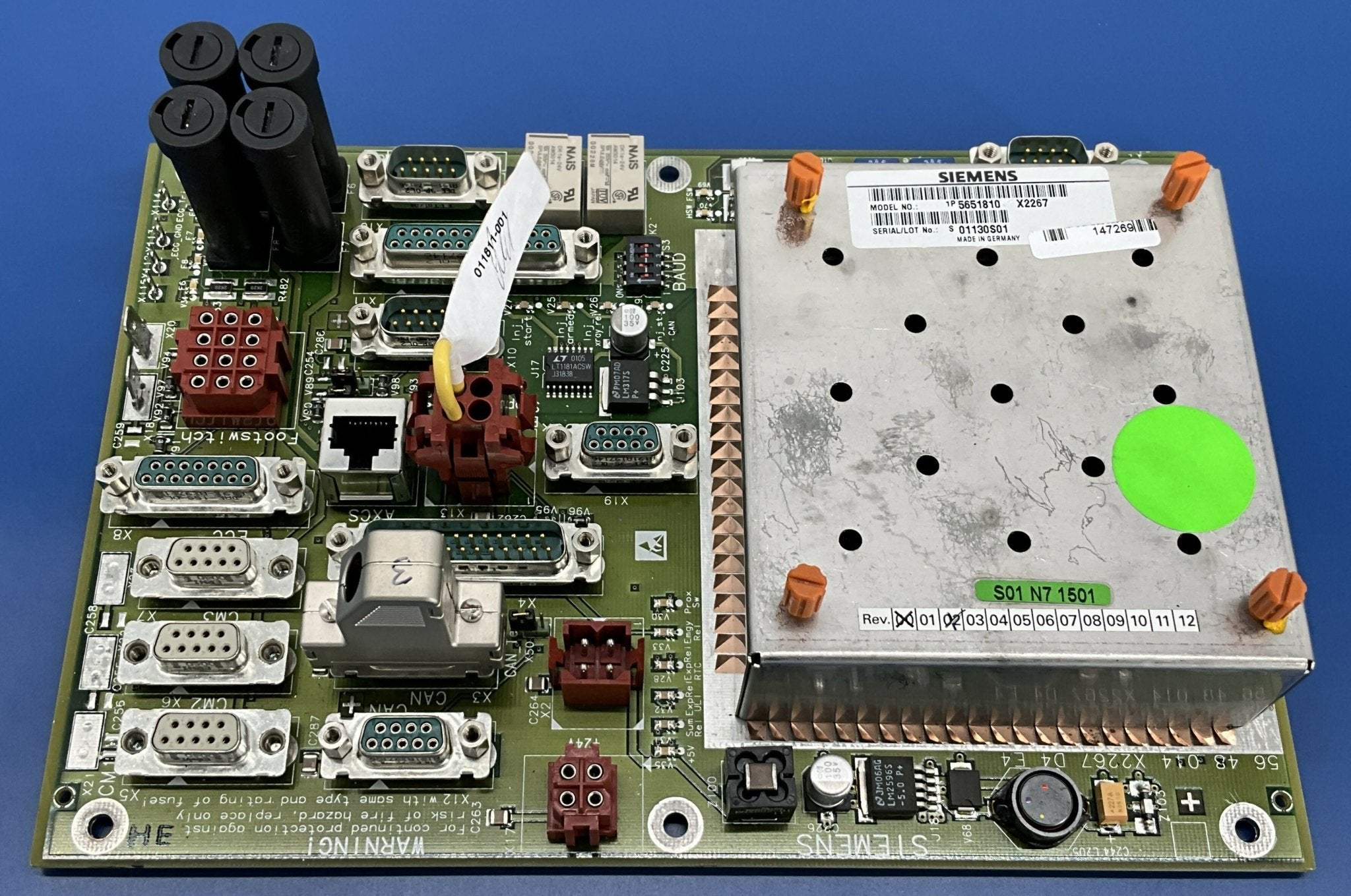 USER Location Interface Board (05651810/5651810/5648014 SIEMENS