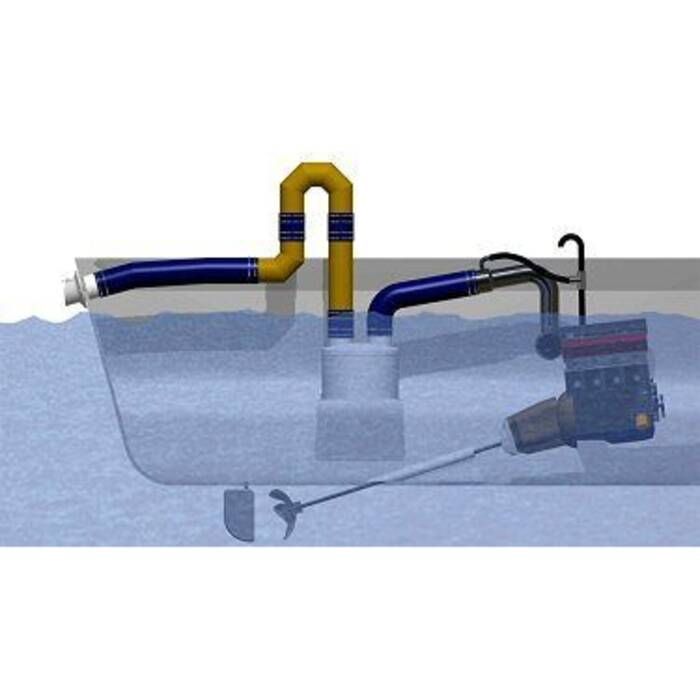 Centek Veratron 1500009 8.36 dia.Vernalift MufflerTop In/Top out