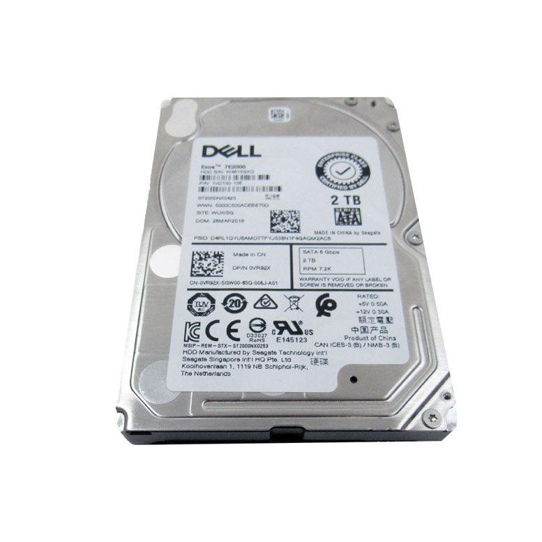 Dell 2TB SATA 7.2k 2.5" 6G Hard Drive VR92X