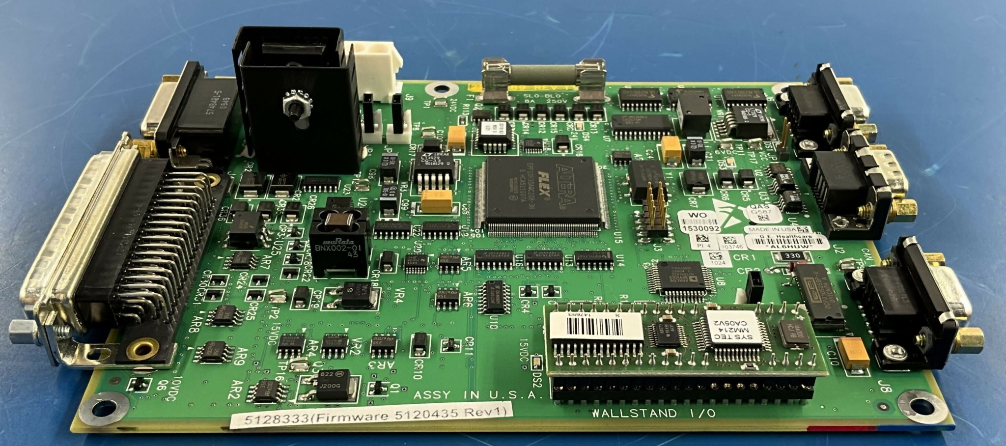 WALL STAND LIGHTNING TABLE I/O BOARD (5128333/2290188-2 GE