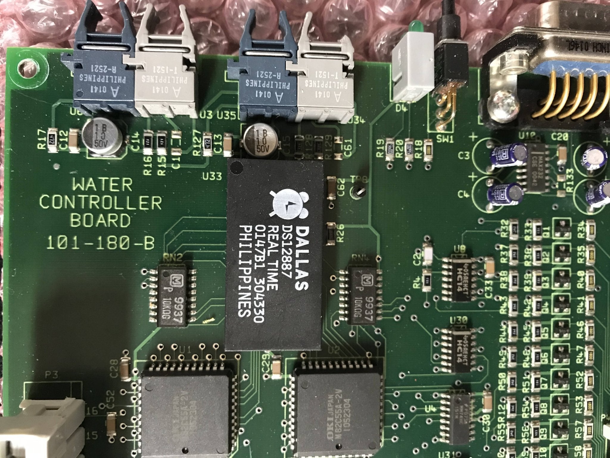 Water Control Board W/Display Board (101-180-B/101-156-D Siemens