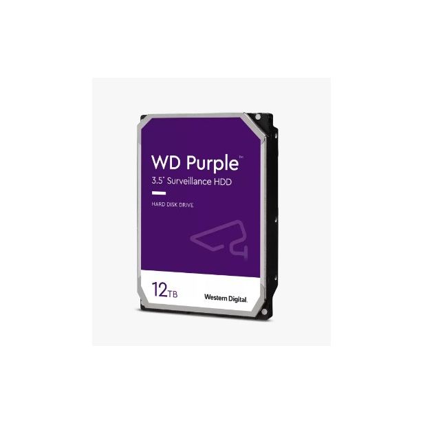 Western Digital WD121PURZ 12TB Purple Surveillance Hard Drive