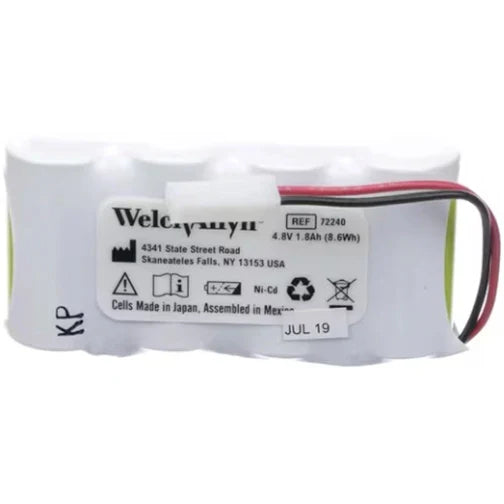Welch Allyn 4.8 V (1.8 Ah) Nickel-Cadmium Rechargeable Battery