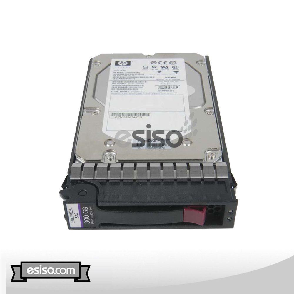 481653-003 HP 300GB 3G 15K LFF 3.5" SAS HOT PLUG DP HDD HARD DRIVE W/ TRAY 102646317686 - AloinfoUSA