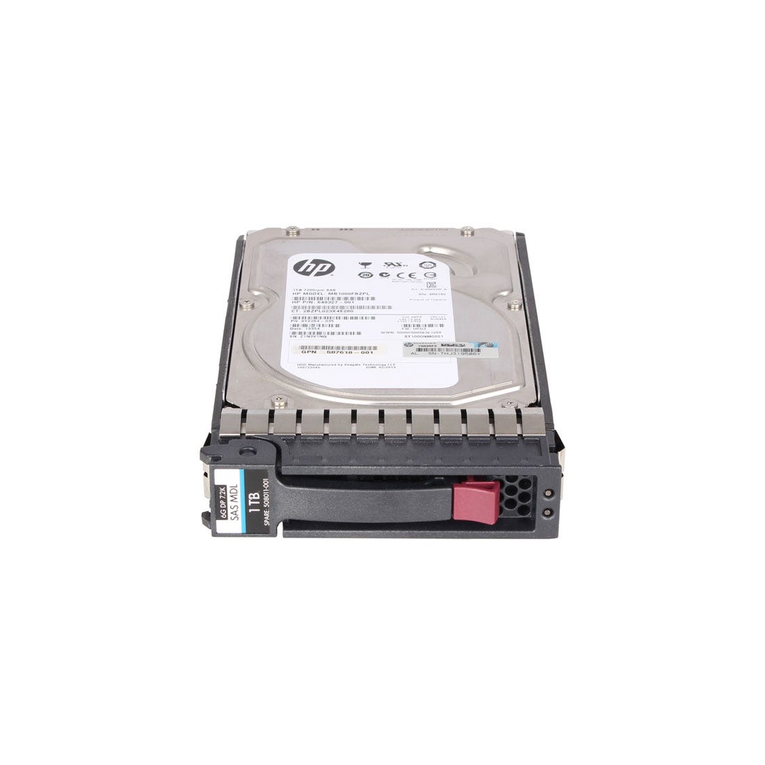 Disco HP ProLiant DL380 G6, DL380 G7 LFF Hot Swap 1TB 6Gb/s 7.2K SAS Hard Drive - AloTechInfoUSA