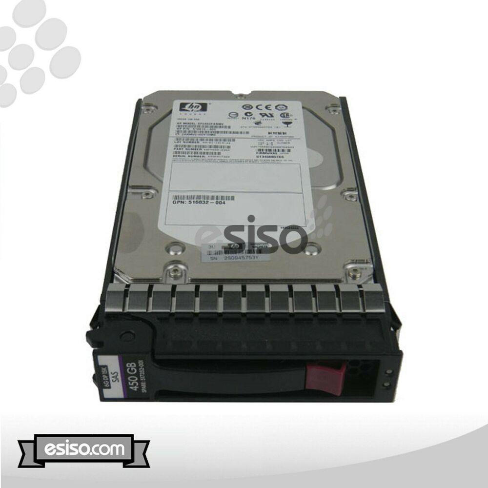516816-B21 517352-001 533871-002 HP 450GB 15K 6G LFF SAS 3.5'' HOT PLUG DP HDD 102646114230 - AloinfoUSA