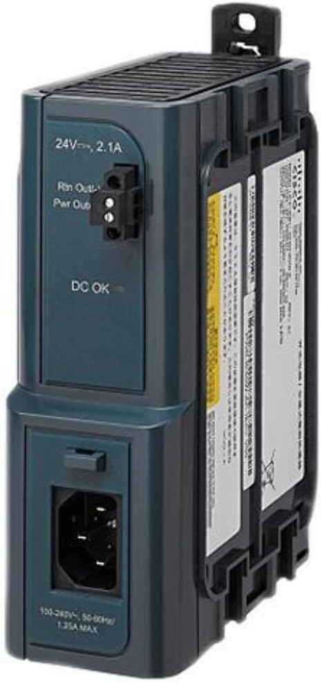 Fonte de alimentação Cisco - Fonte de alimentação 50 montável em trilho DIN PWR-IE50W-AC-IEC=