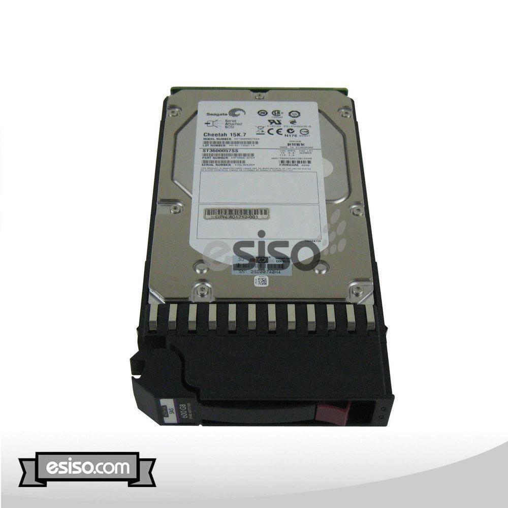 606227-003 HP P2000 600GB 15K RPM 6G SAS LFF DUAL PORT ENTERPRISE HARD DRIVE - AloinfoUSA
