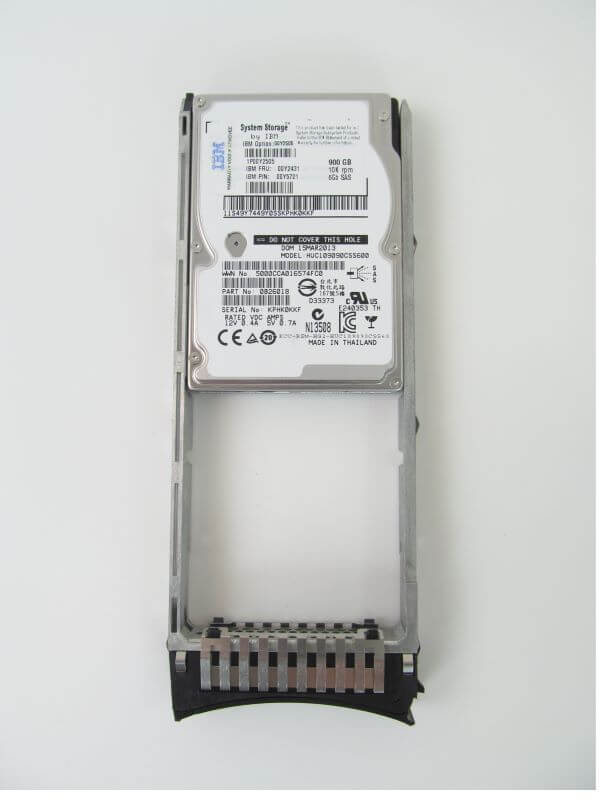 00Y2505 - IBM V3700 900GB 10KRPM 6GB SAS 2.5IN HDD, FRU 00Y2431 - AloTechInfoUSA