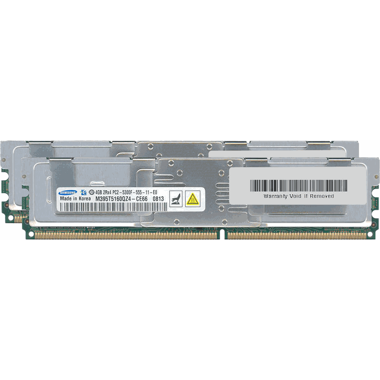 Memória 8GB (2x4GB) DDR2 667MHz 240-Pin ECC FB-DIMM PC2-5300 para Dell A2146192 - AloinfoUSA