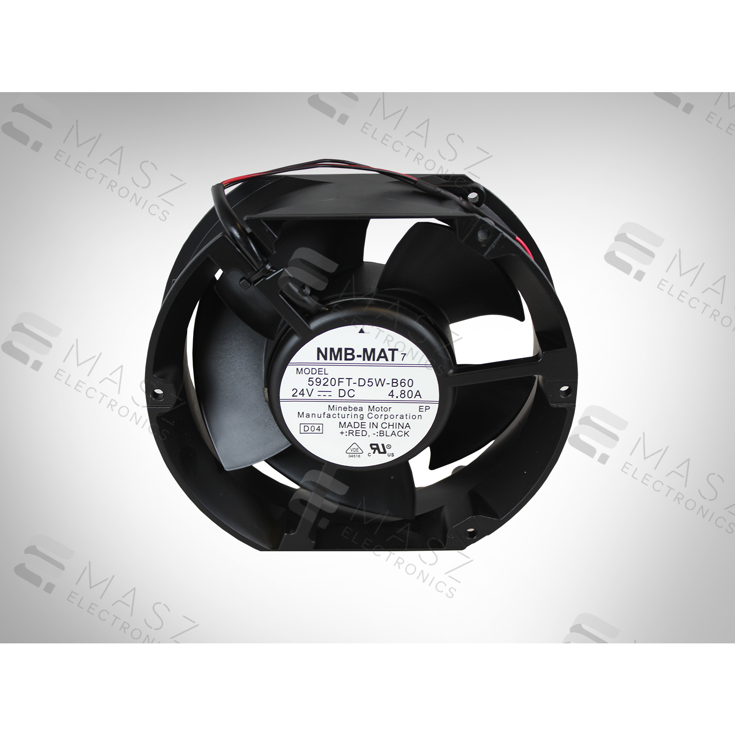 Cooler 5920FT-D5W-B60 NMB-MAT MINEBEA MOTOR FAN - AloinfoUSA