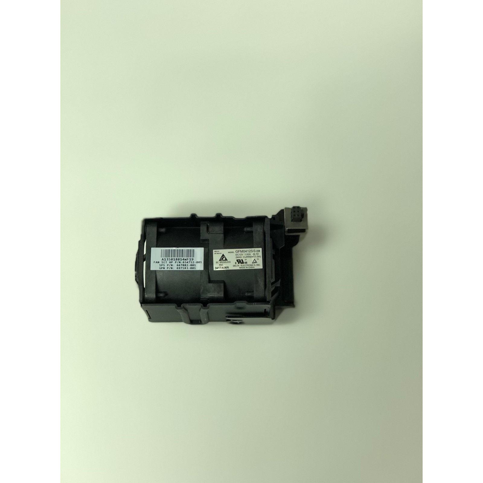 Cooler 667882-001 HP Proliant DL360p DL360e G8 Server Cooling Fan 654752-001 - AloinfoUSA