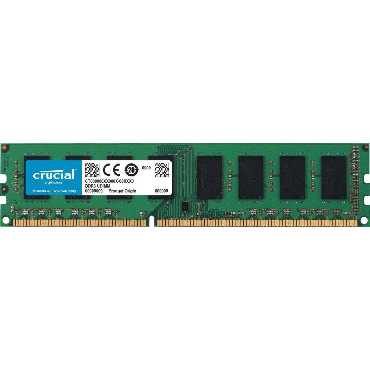 Crucial 8GB Kit (4GBx2) DDR3L 1600 MT/s (PC3L-12800) Unbuffered UDIMM Memory CT2K51264BD160B - AloinfoUSA