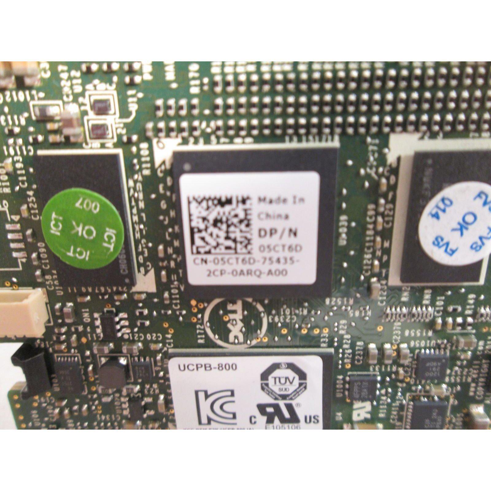Dell 05CT6D Perc H710 512MB Mini Mono 6Gbs RAID Controller With 070K80 Bateria 70k80 - AloinfoUSA