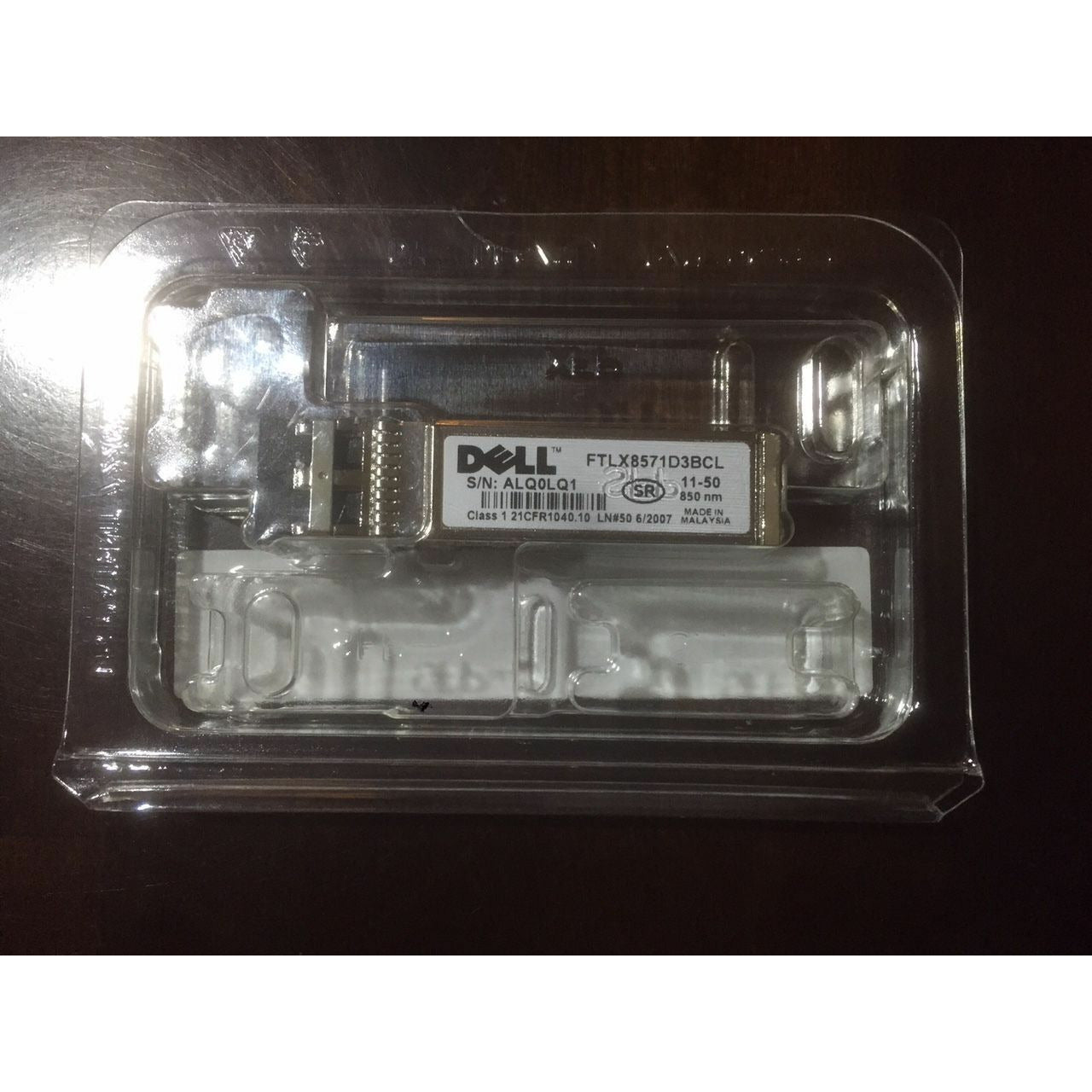 Dell 407-BBOU RK0CX SFP+SR 10GE, 850nm 300m over MMF. - AloinfoUSA