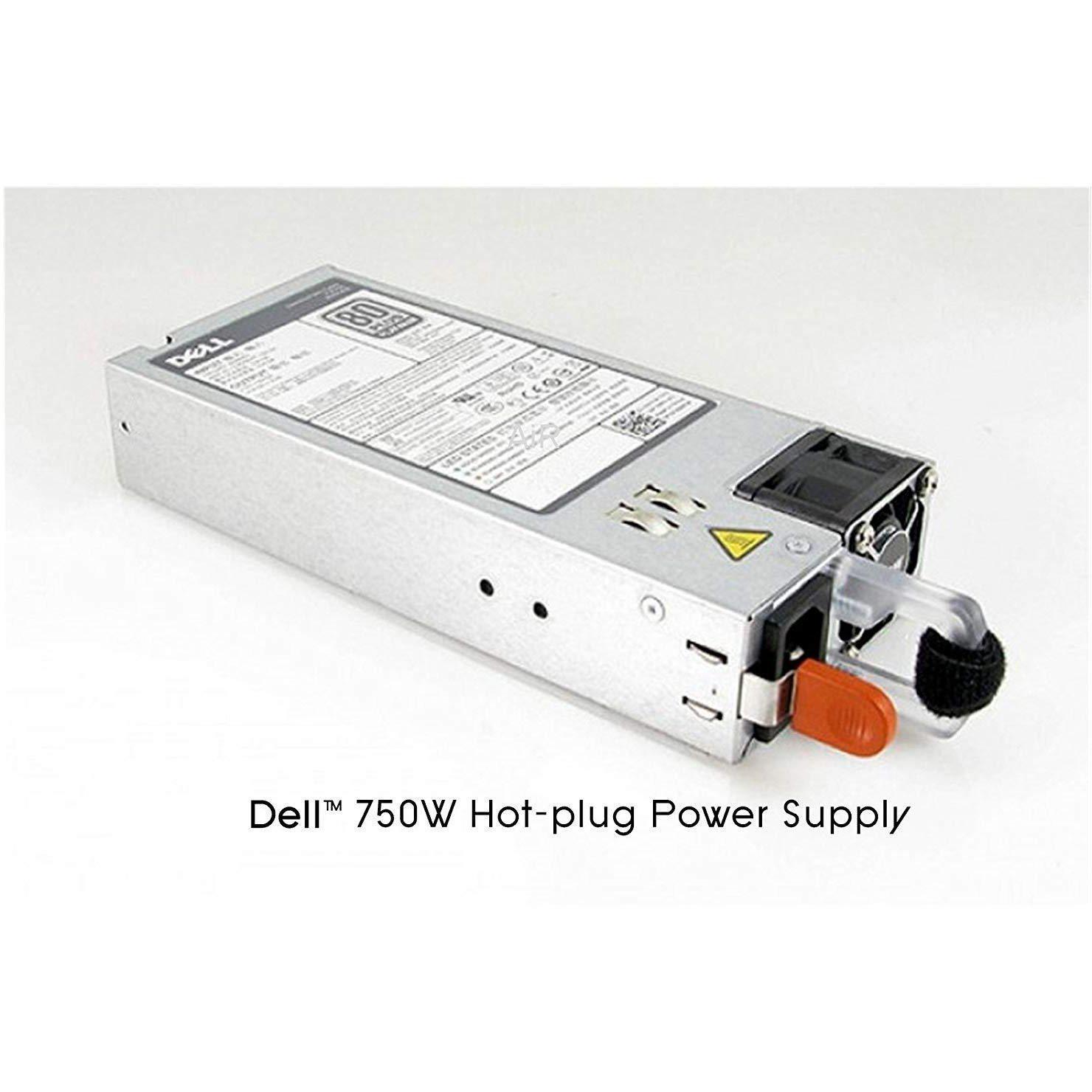 Dell 750W redundant power supply for PowerEdge R720, R720XD, R520, R620, R820, T320, T420 and T620 server. - AloinfoUSA