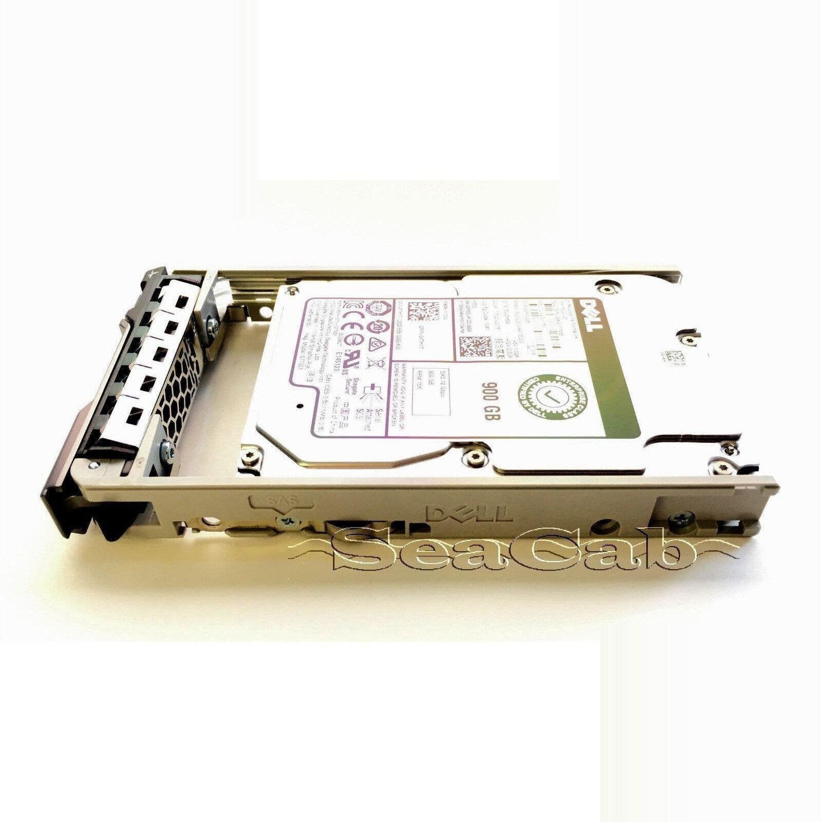 Dell 900GB 15K SAS 2.5" Hard Drive PowerEdge R330 R430 R530 R630 R730 R930 - AloinfoUSA