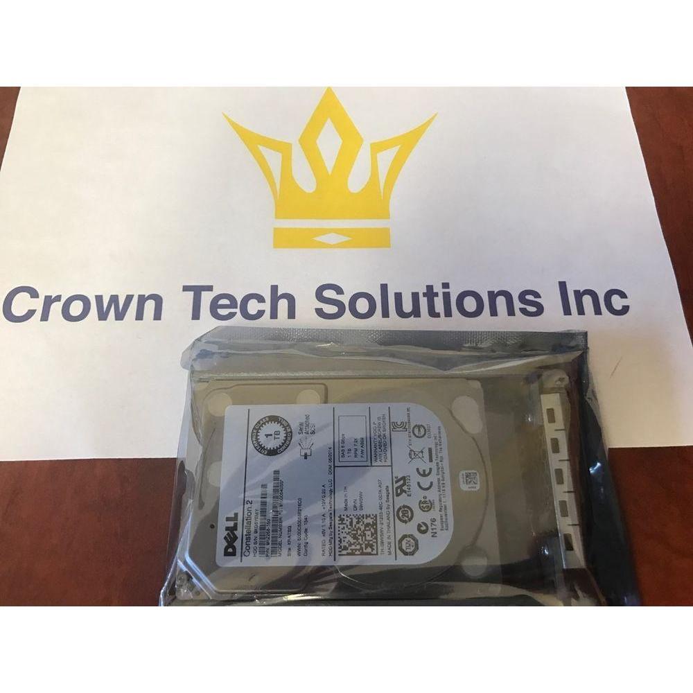 Dell 9W5WV 1TB 7.2K 2.5" 6G SAS Seagate Constellation2 ST91000640SS W/G176J TRAY 763649030479 - AloinfoUSA