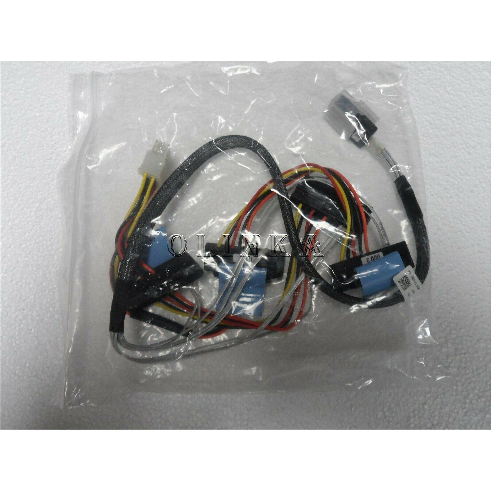 DELL POWEREDGE SERVER R410 H200 H700 RAID CABLE MINI SAS TO 4 CABLED HDD X394K cable - AloinfoUSA