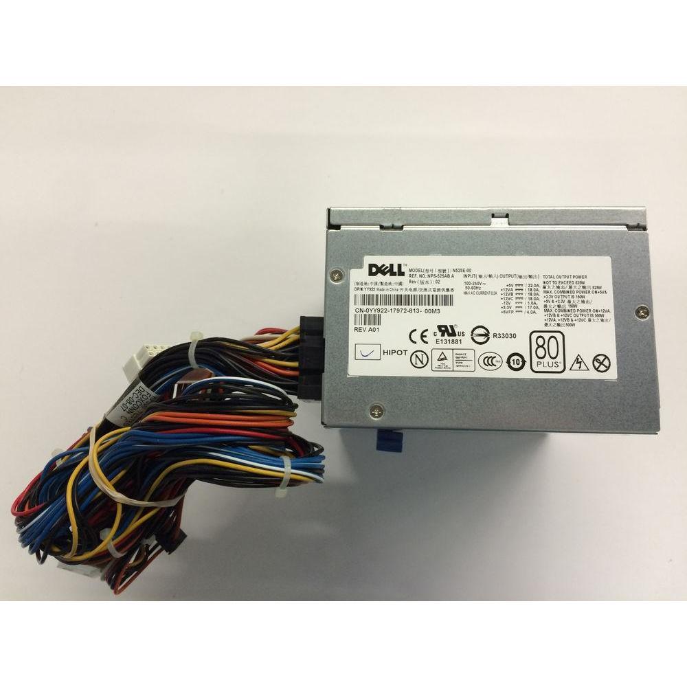 Dell Precision T3400 525Watt Switching Power Supply N525E-00 0YY922 Fuente - AloinfoUSA