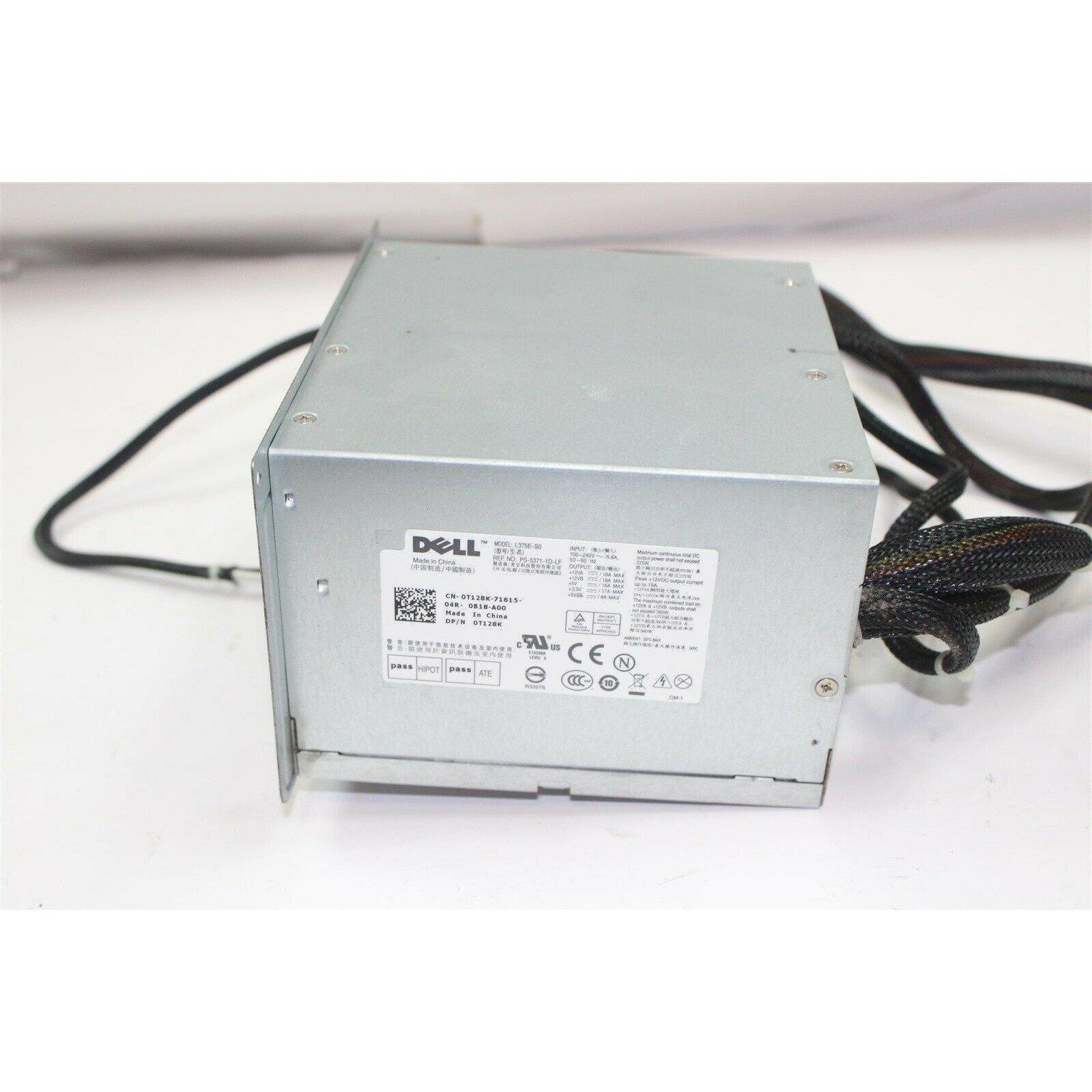 Dell T128K T122K PowerEdge T310 375W Power Supply L375E-S0 N375E-01 - AloinfoUSA