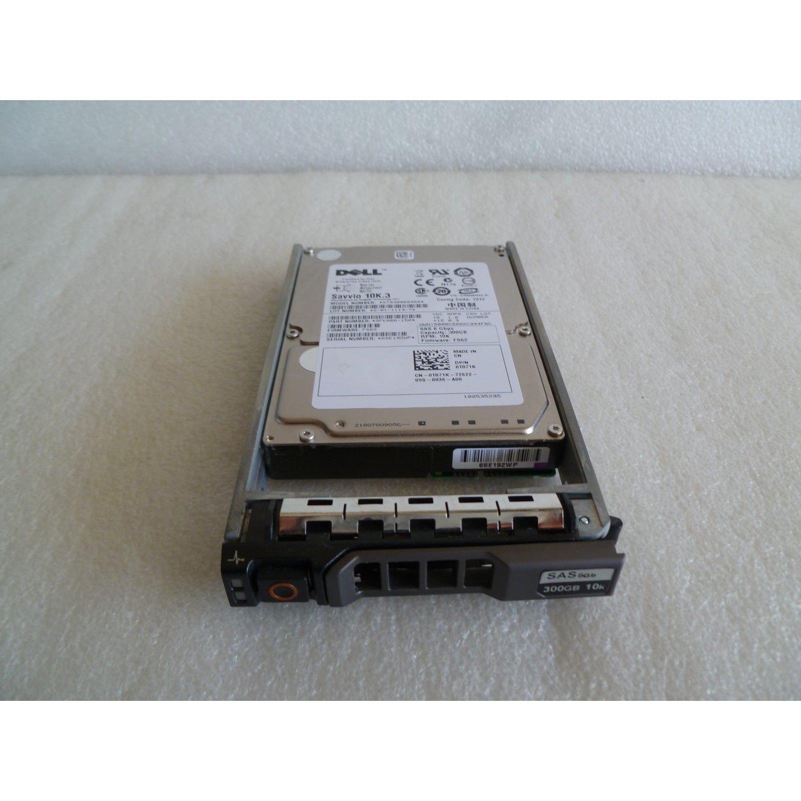 DELL/SEAGATE ST9300603SS 300GB SAS HARD DRIVE P/N:9FK066-150 F/W:FS62 3700556007801 - AloinfoUSA