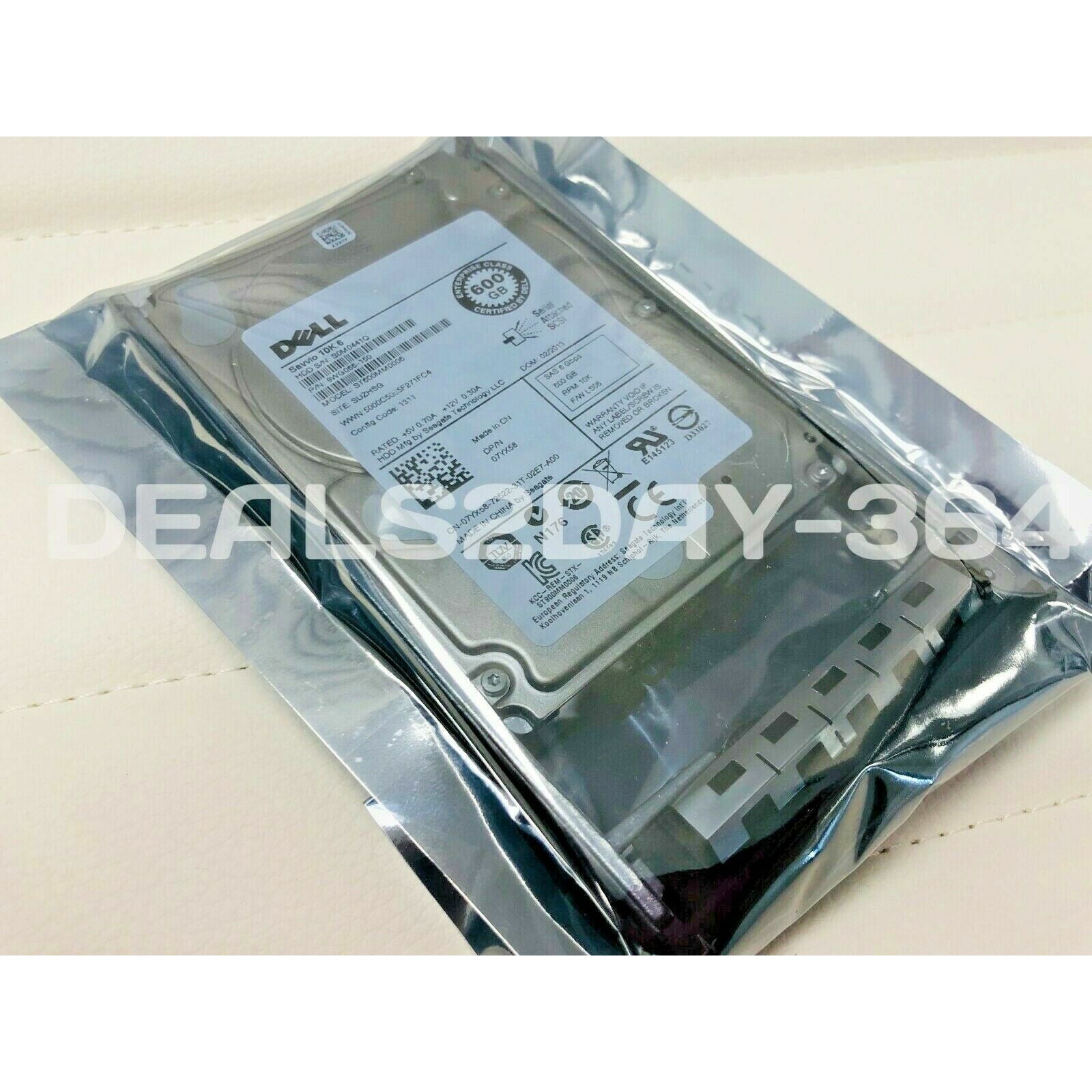 Disco Dell 7YX58 ST600MM0006 600GB 10K 6G SAS 2.5" Hard Drive 6091245557194 - AloinfoUSA