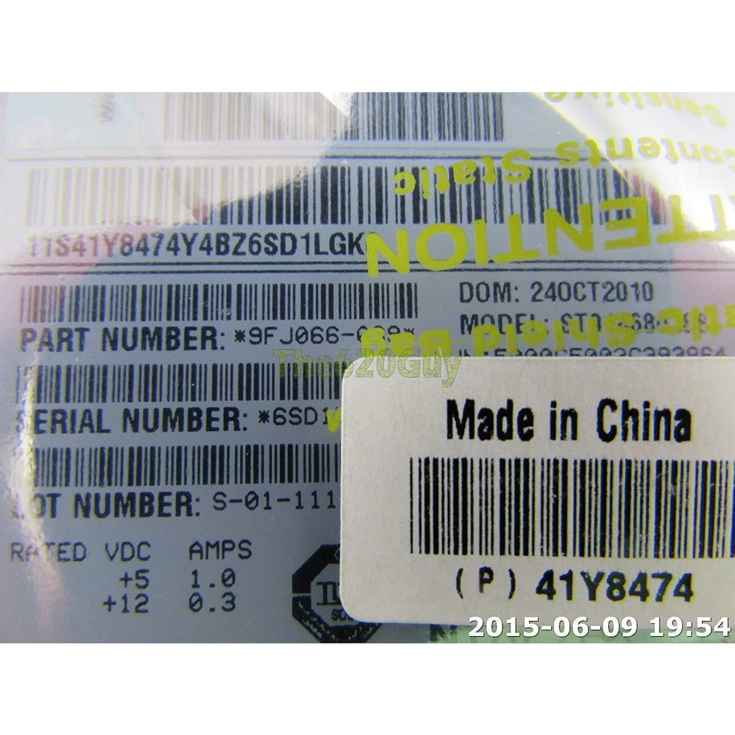 Disco IBM 146GB 10K RPM SAS 6Gbs SFF Slim 2.5" Hot Swap Hard Drive 42D0633 42D0636 - AloinfoUSA