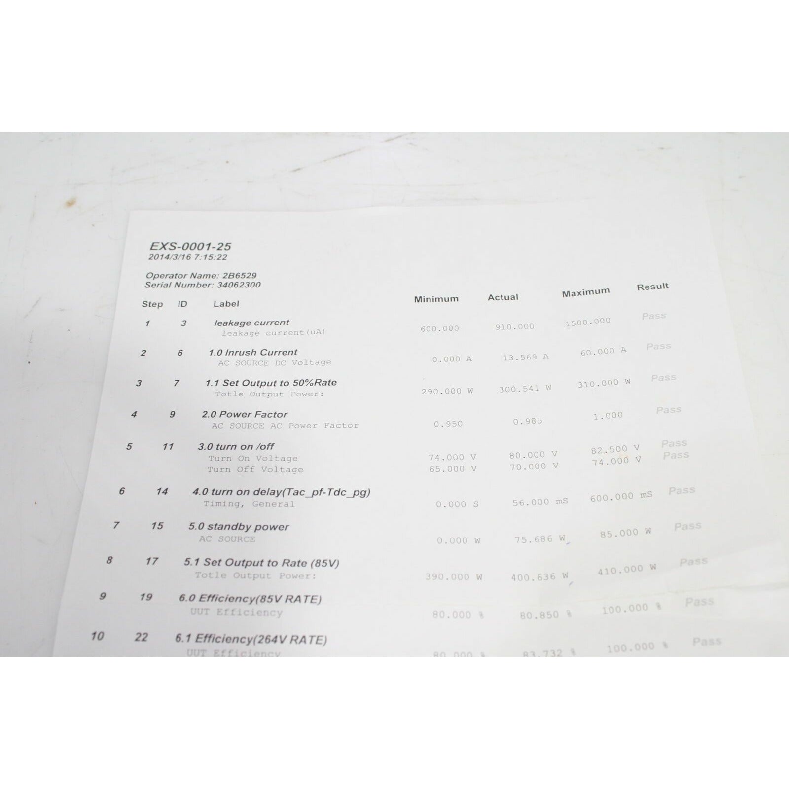 Excelsys Technologies XLC0555 Laser High Voltage Power Supply Input 174V Syneron - AloinfoUSA