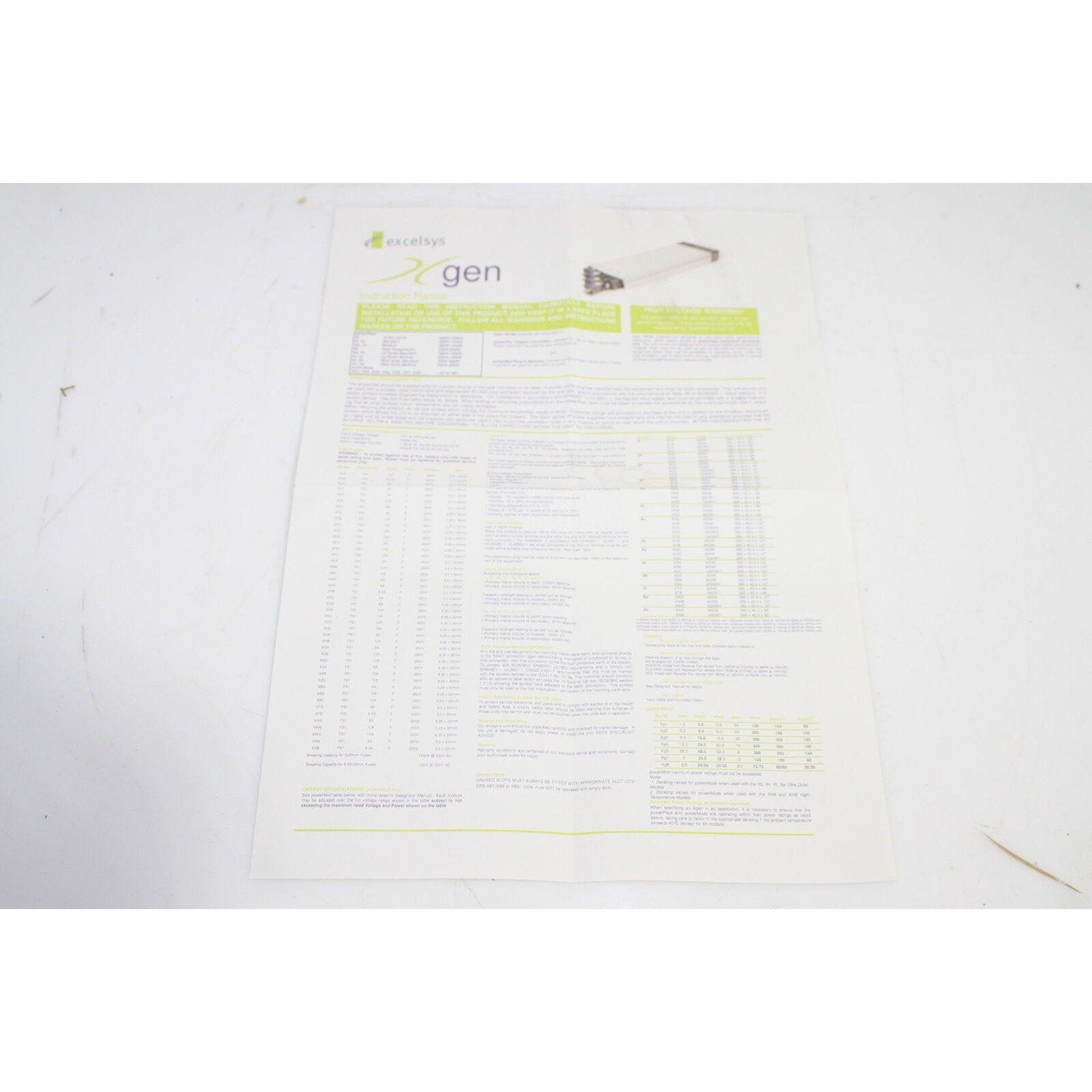 Excelsys Technologies XLC0555 Laser High Voltage Power Supply Input 174V Syneron - AloinfoUSA