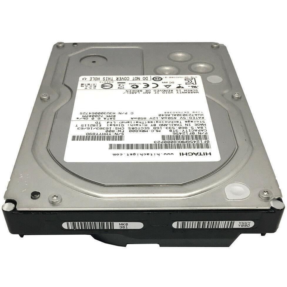 Hitachi Ultrastar HUA723030ALA640 3TB 7200 RPM 64MB SATA 6.0Gb/s 3.5" Hard Drive 829686001787 - AloinfoUSA