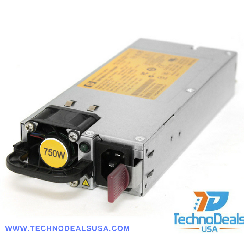 HP 512327-B21 511778-001 506821 506822 750W CS HE Hot-Plug Power Supply G6 G7 884420588146 - AloinfoUSA