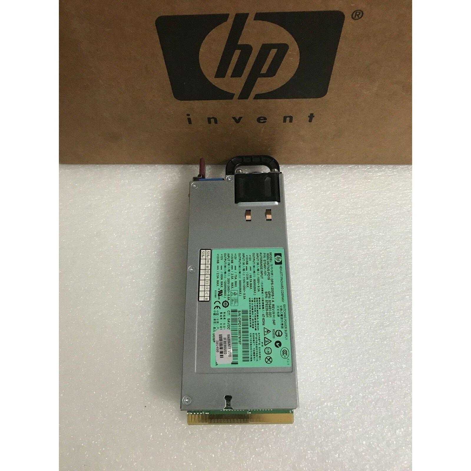 HP 578322-B21 579229-001 570451-101 570451-001 1200W Power Supply DPS-1200FB-1 A - AloinfoUSA