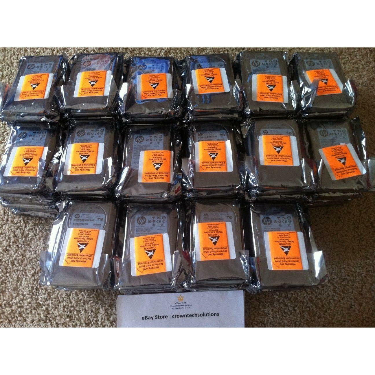 HP 600GB 6G SAS 10K 2.5 SFF SC ENT Hard Drive - AloinfoUSA