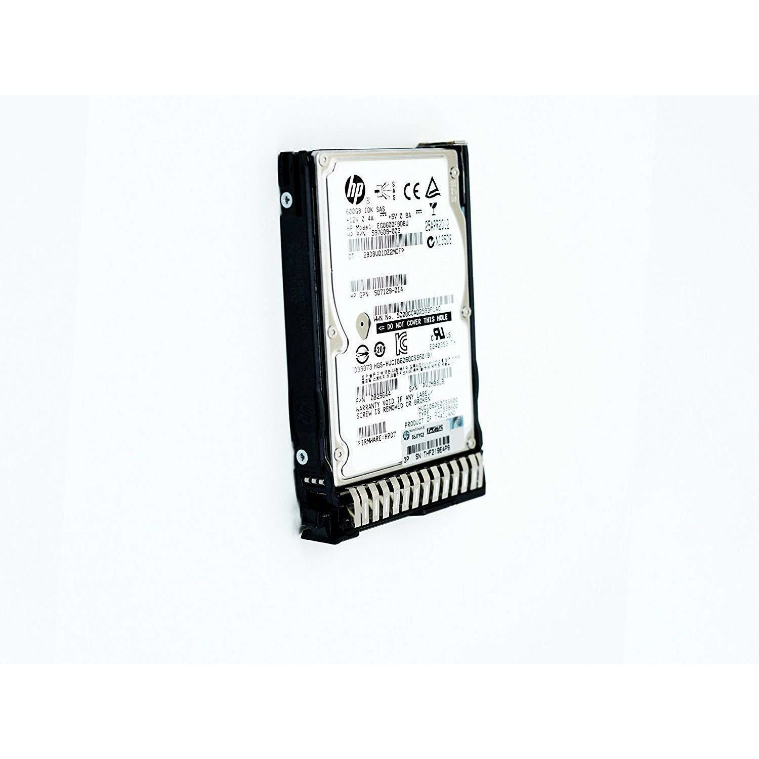 HP 600GB 6G SAS 10K RPM SFF 2.5-Inch SC Enterprise Hard Drive - AloinfoUSA