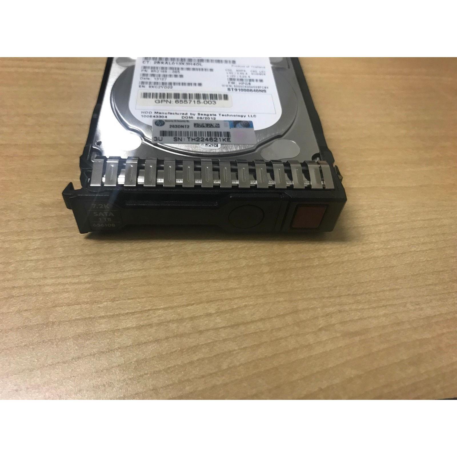 HP 655710-B21 656108-001 614829-003 1TB 2.5" SATA HDD, MM1000GBKAL ST91000640NS - AloinfoUSA