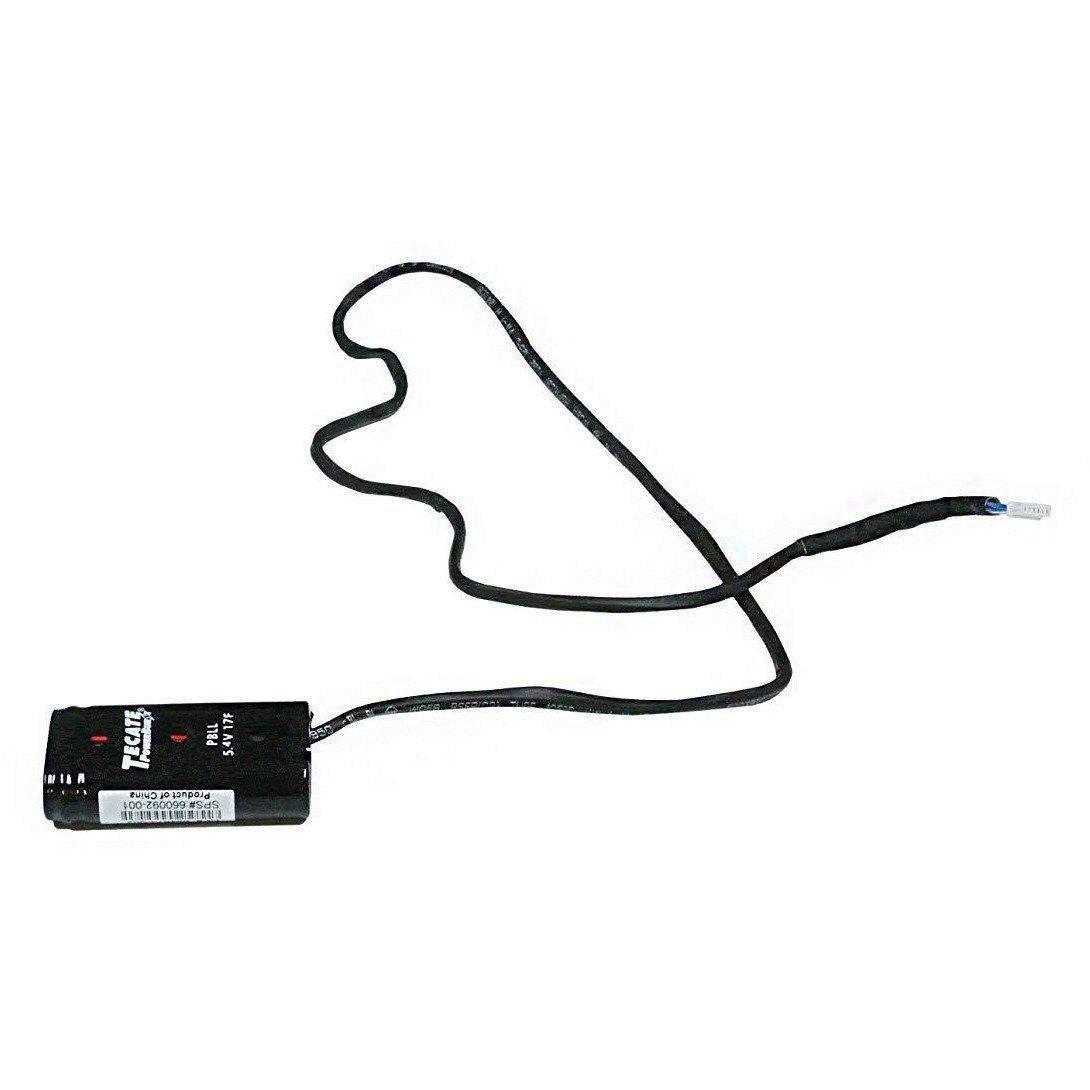 HP 660092-001 Capacitor Pack with 610mm (24 inches) long cable - Provides back up power to the Flash-Backed Write Cache (FBWC) memory module for up to 80 seconds in the event of a system power failure - For use with Smart Array Controllers - AloinfoUSA