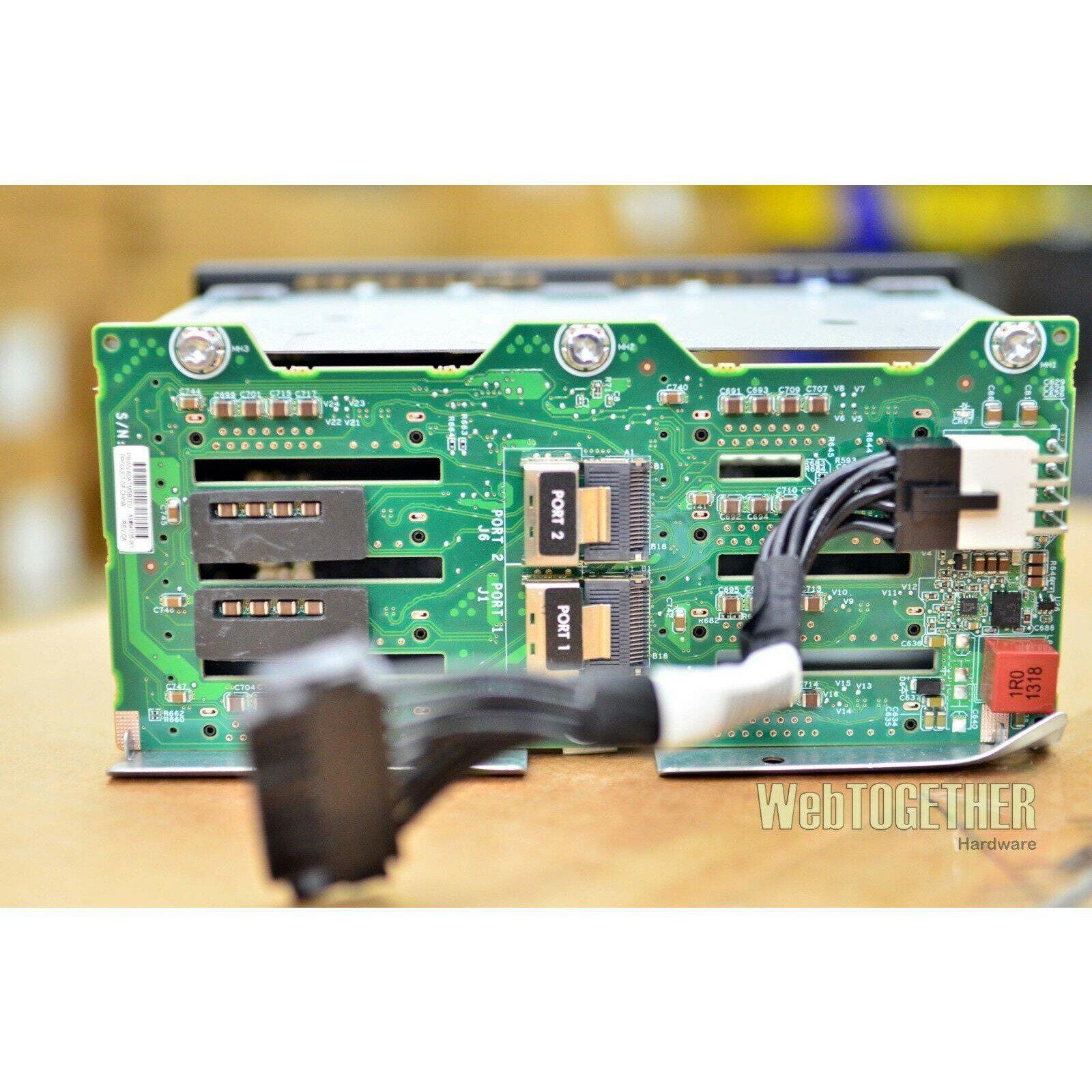 HP 670943-001 DL380P GEN8 8-BAY SFF DRIVE CAGE 643705-001 672146-001 660709-001 - AloinfoUSA