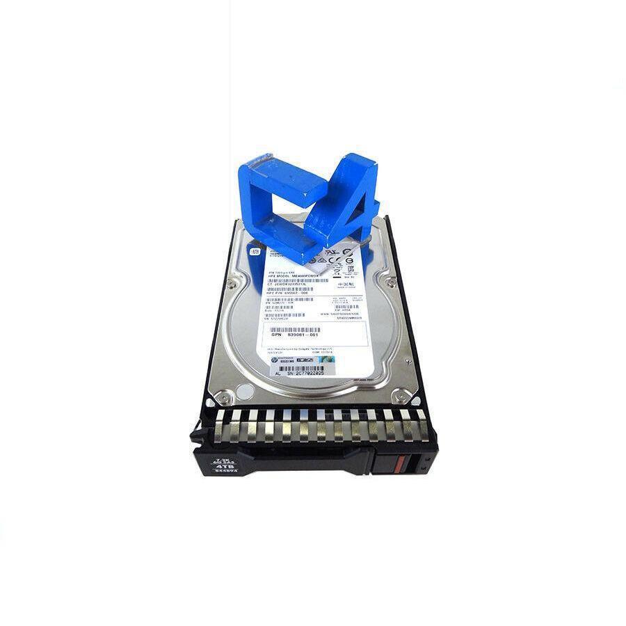 HP 839081-001 4TB SAS 3.5 7.SK 6G SC HARD DRIVE 695507-008 844894-001 - AloinfoUSA
