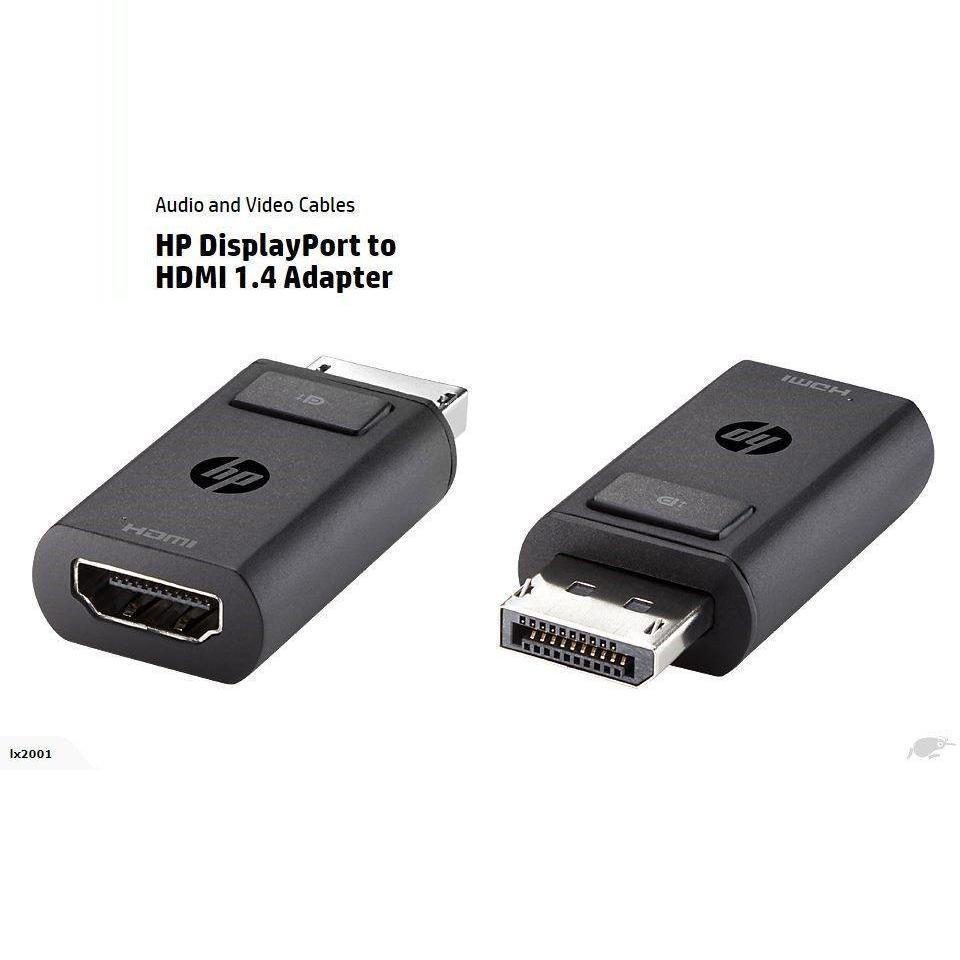 HP DisplayPort to HDMI Adapter New 888182116432 - AloinfoUSA