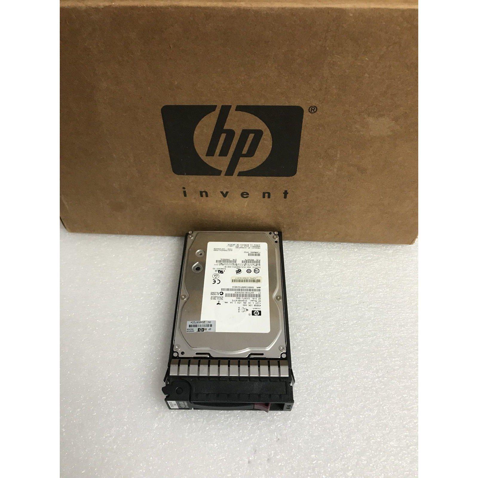 HP EF0450FATFE 533871-002 450GB 15K 3.5" dp sas hard drive 0B24474 516832-004 883585297825 - AloinfoUSA